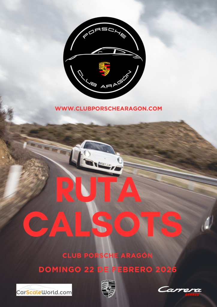 22 de febrero - Ruta calsots Club Porsche Aragón