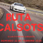 22 de febrero - Ruta calsots Club Porsche Aragón